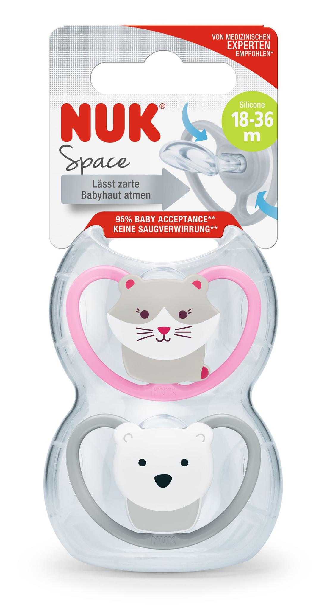 SET DE 2 CHUP SPACE T3 GATO/PINGUINO