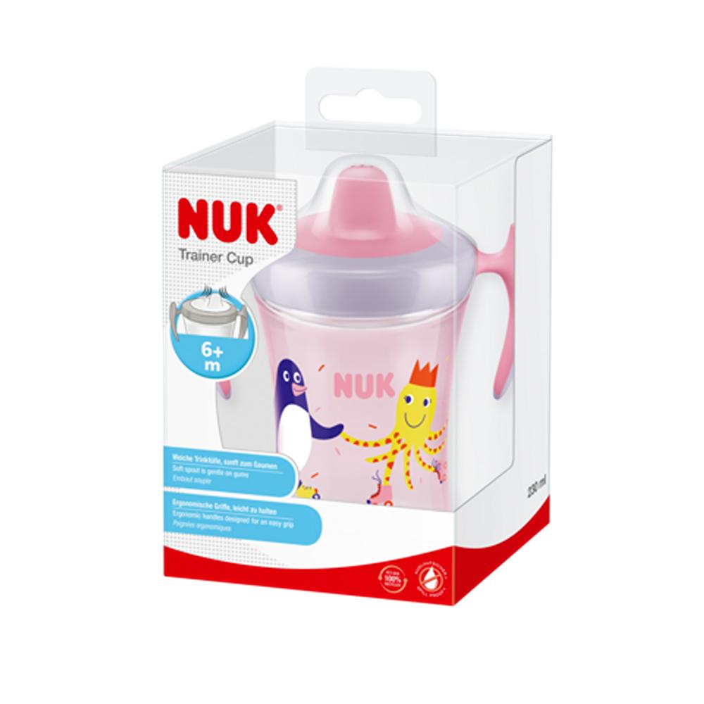 VASO NUK EVOLUTION TRAINER PINGUINO ROSA