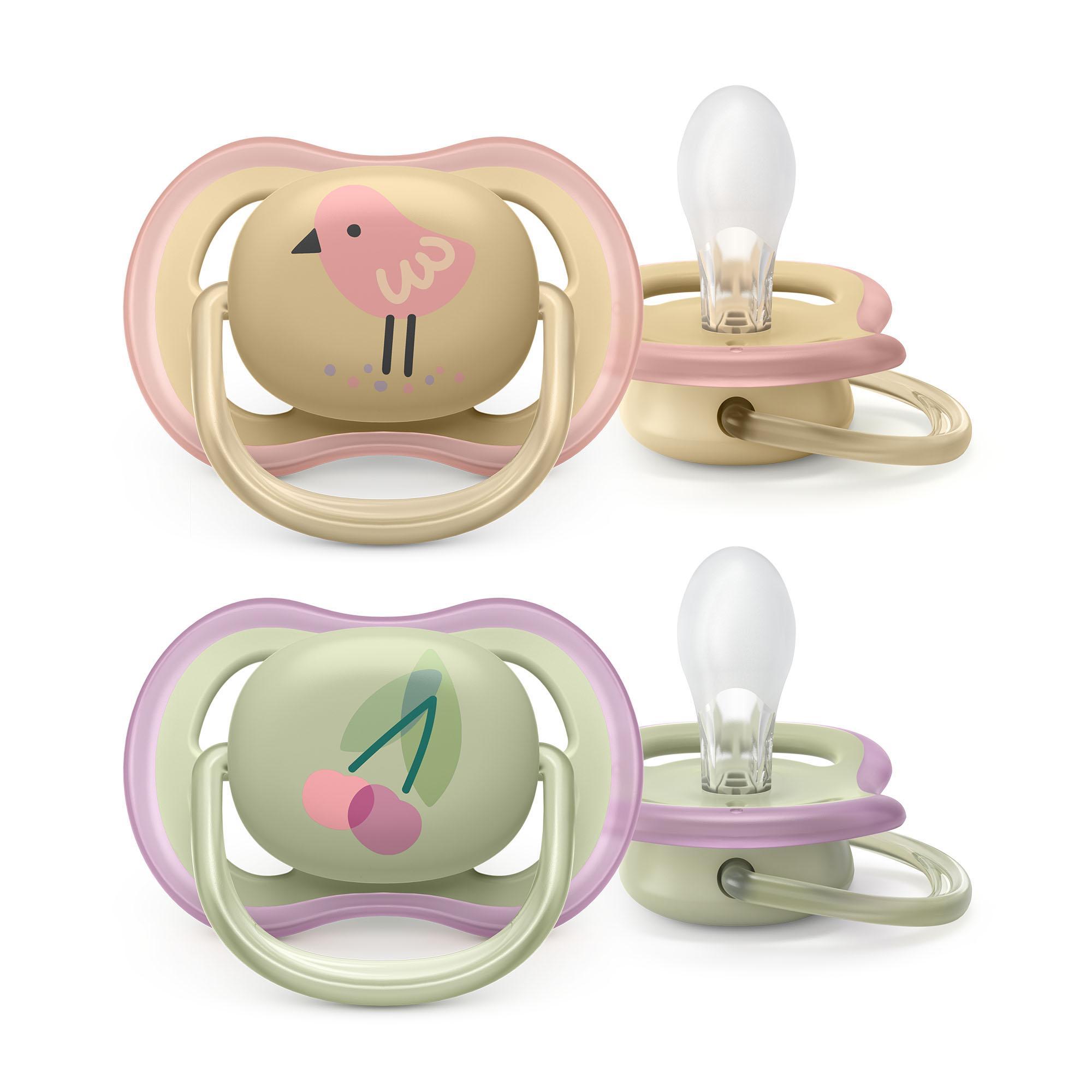 Chupetes ULTRA AIR Deco x2 (0-6m)  Cer
