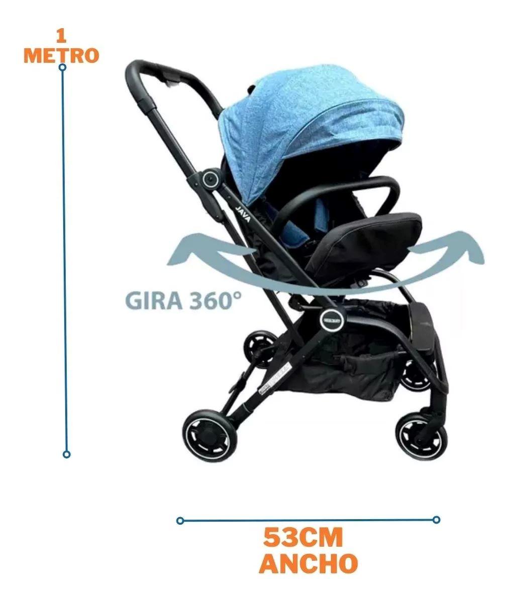 COCHE MEGA BABY JAVA ALONE BLUE