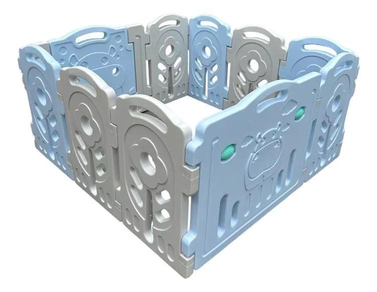 CORRALITO PLAY PEN LIGHT BLUE C/P B/JUEG