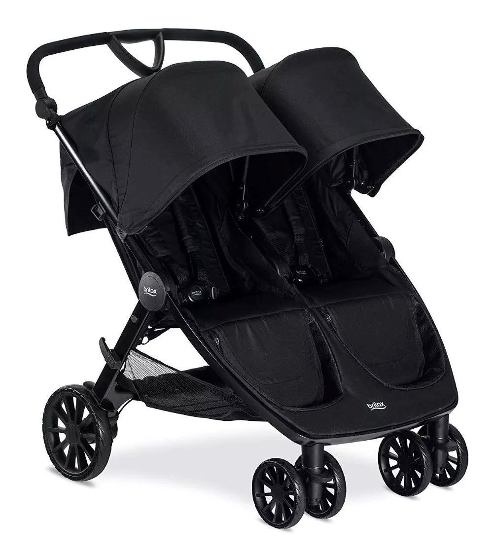 COCHE BRITAX MELLIZO B-LIVELY RAVEN