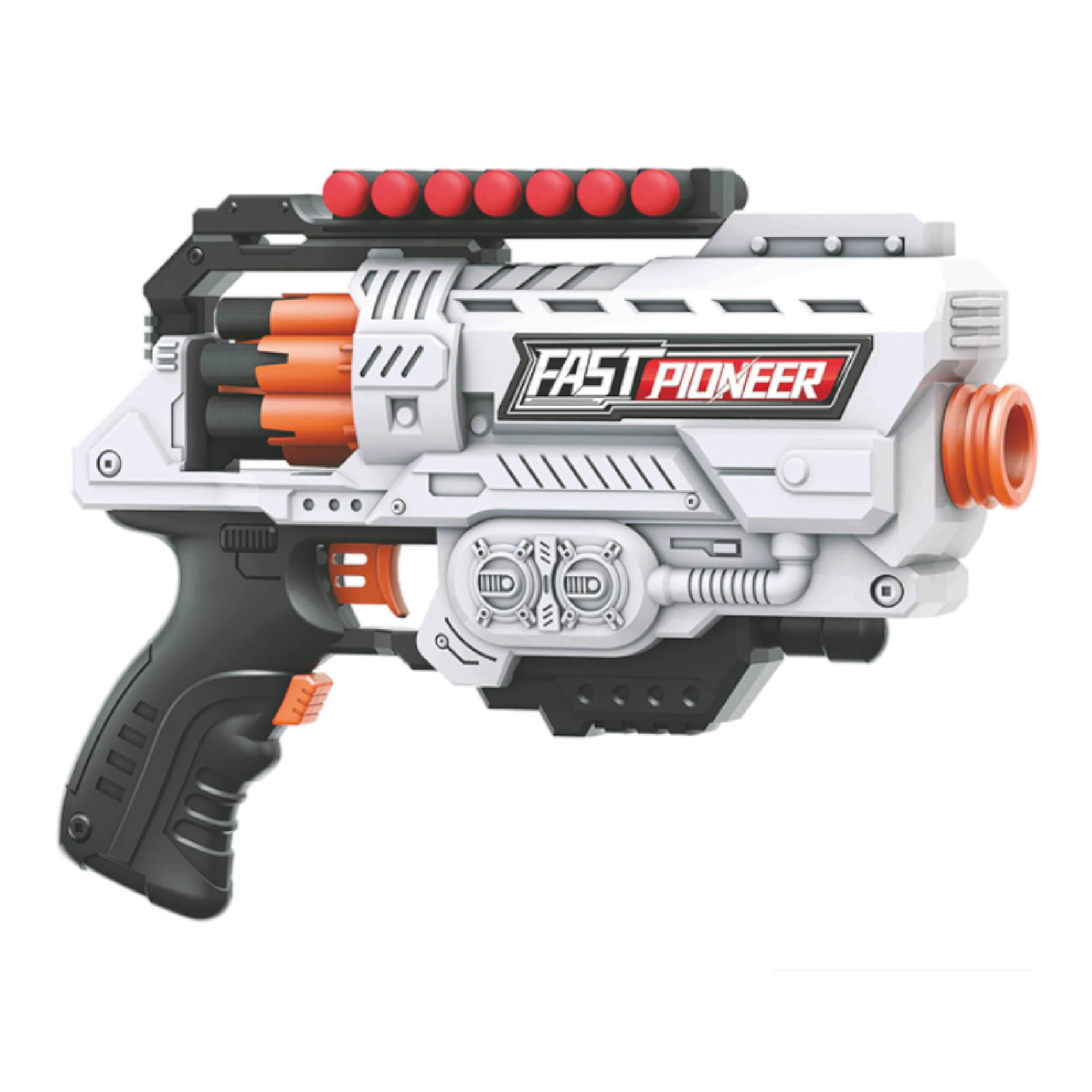 PISTOLA ELECTRONICA LANZA DARDOS  C/16 DARDOS