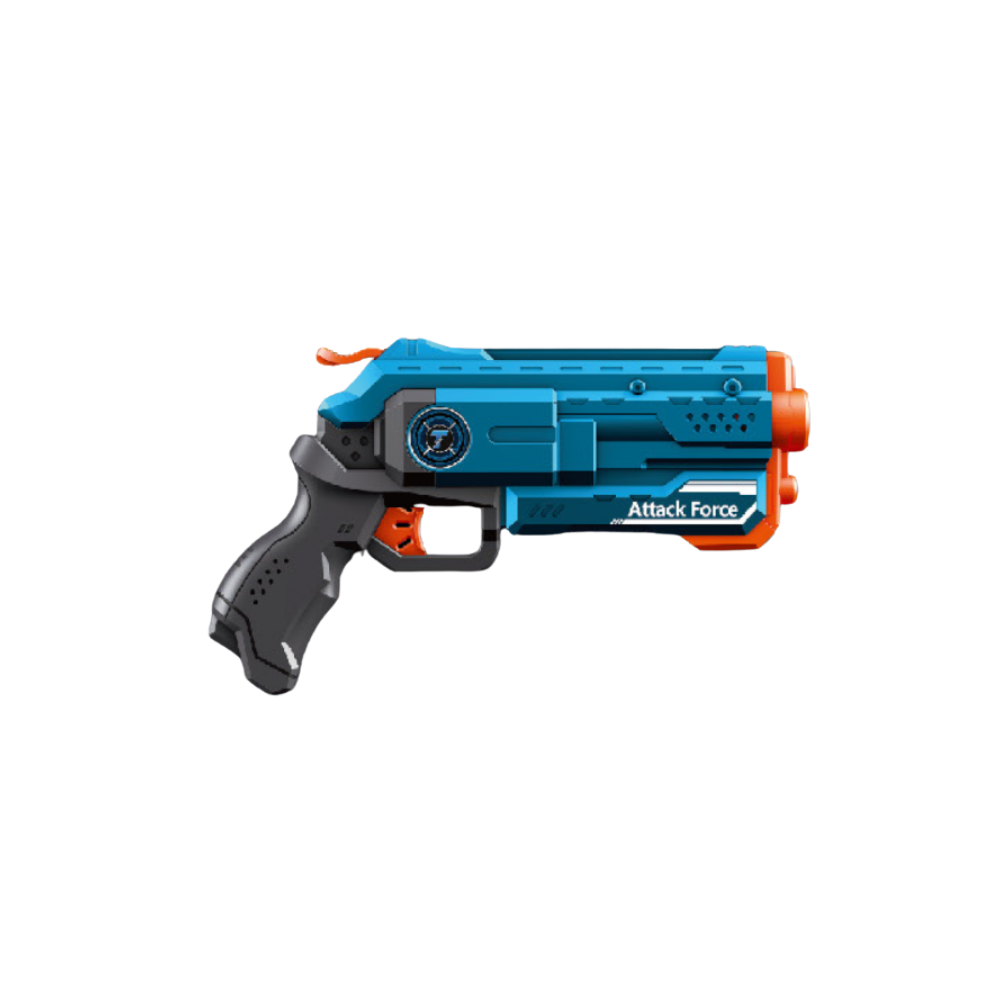 PISTOLA LANZA DARDOS MANUAL 6 DARDOS