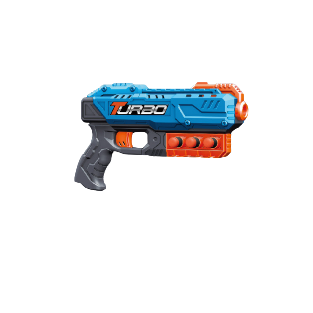 PISTOLA LANZA DARDOS MANUAL 6 DARDOS