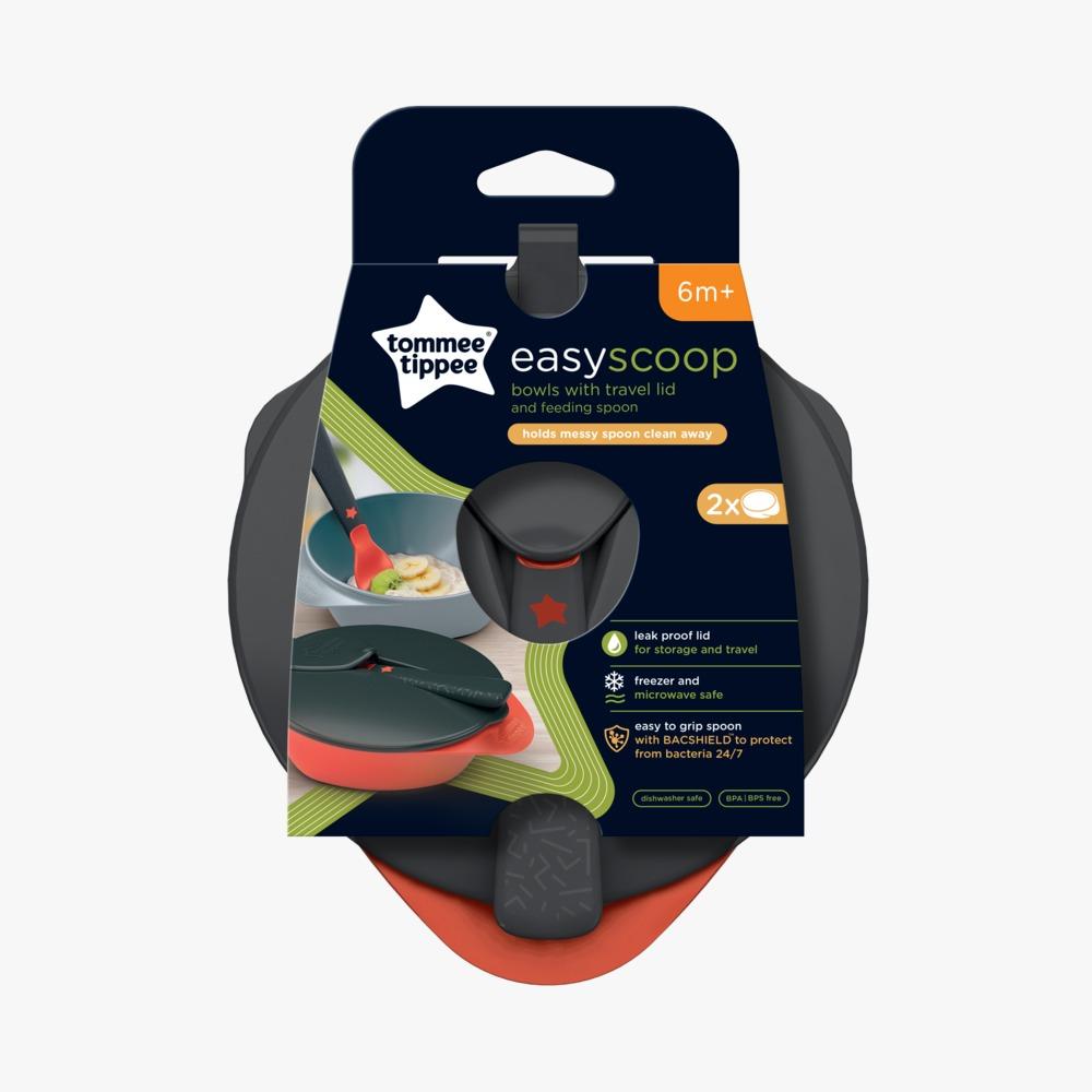 BOWLS X2 Y CUCHARA +6 MESES EASYSCOOP