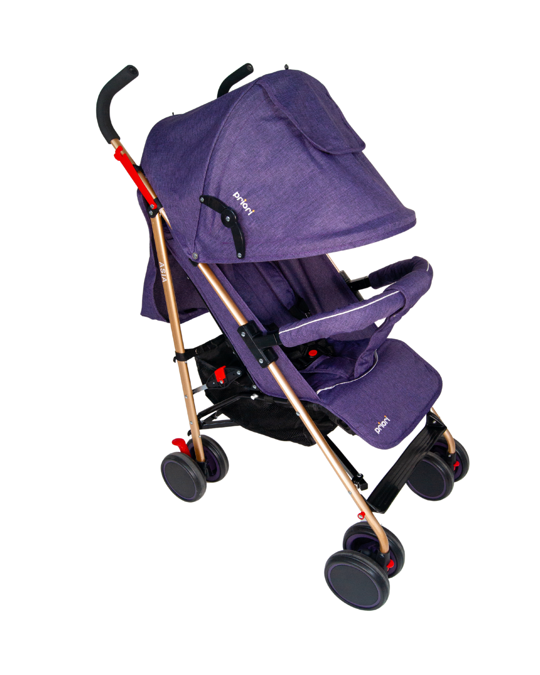 COCHE PARAGUITAS CAñOS DORADOS VIOLETA