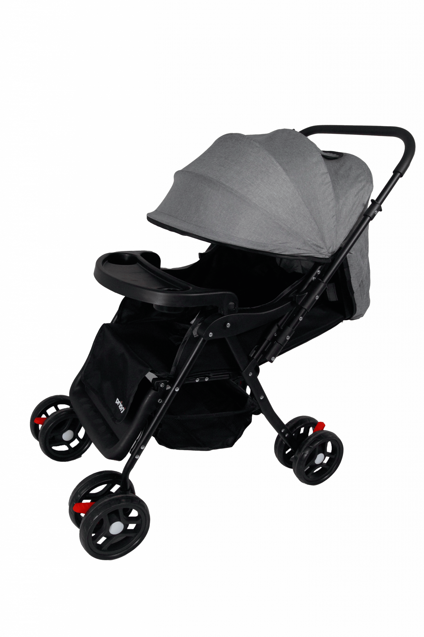 COCHE DE PASEO GRIS MANIJA REBATIBLE