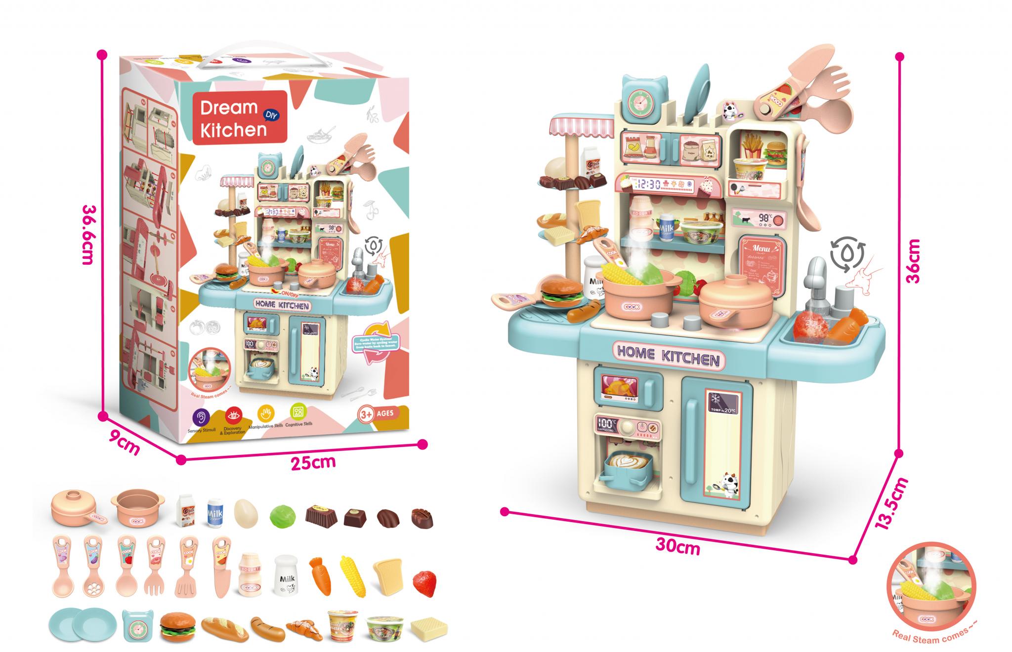 SET DE COCINITA CON 33 PIEZAS