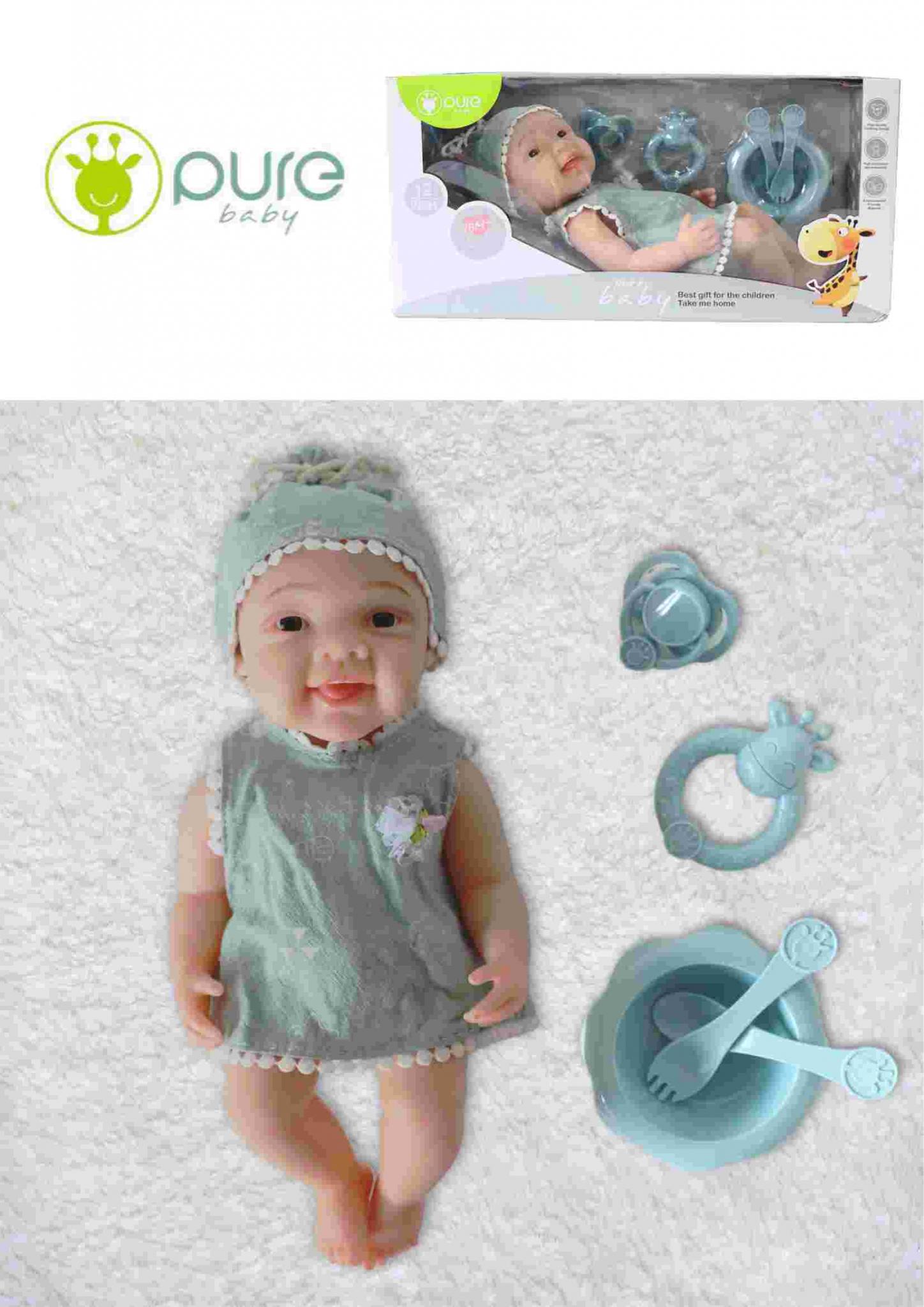 BEBOTE 30 CM CON 6 ACCESORIOS