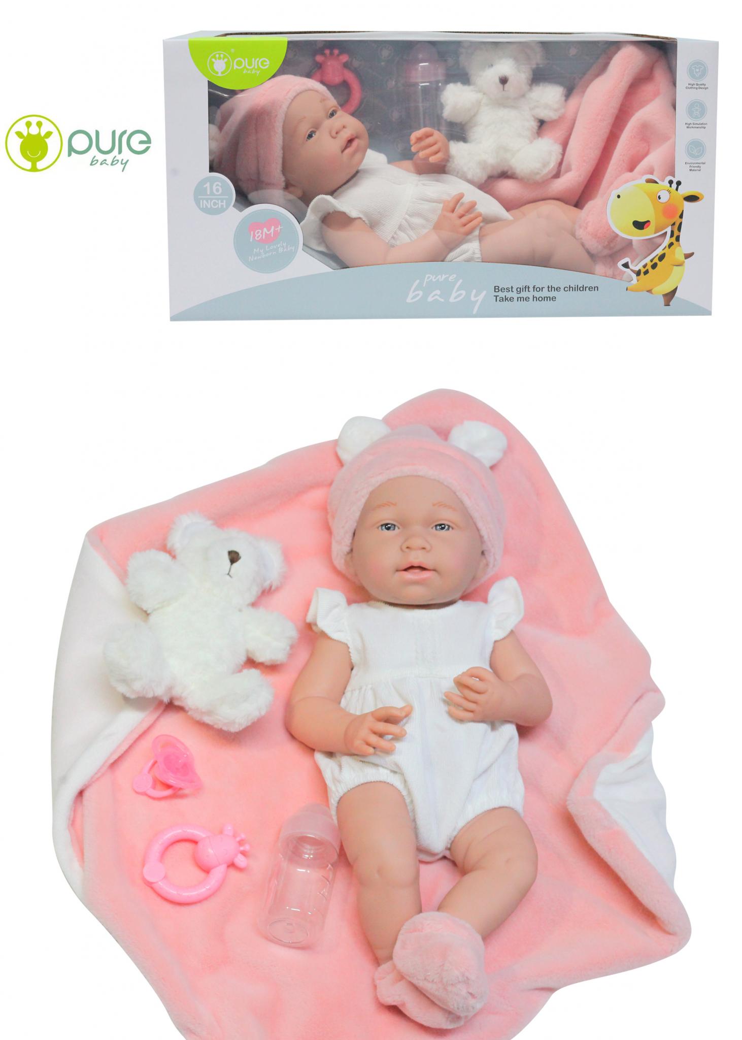 BEBOTE 40 CM CON ACCESORIOS