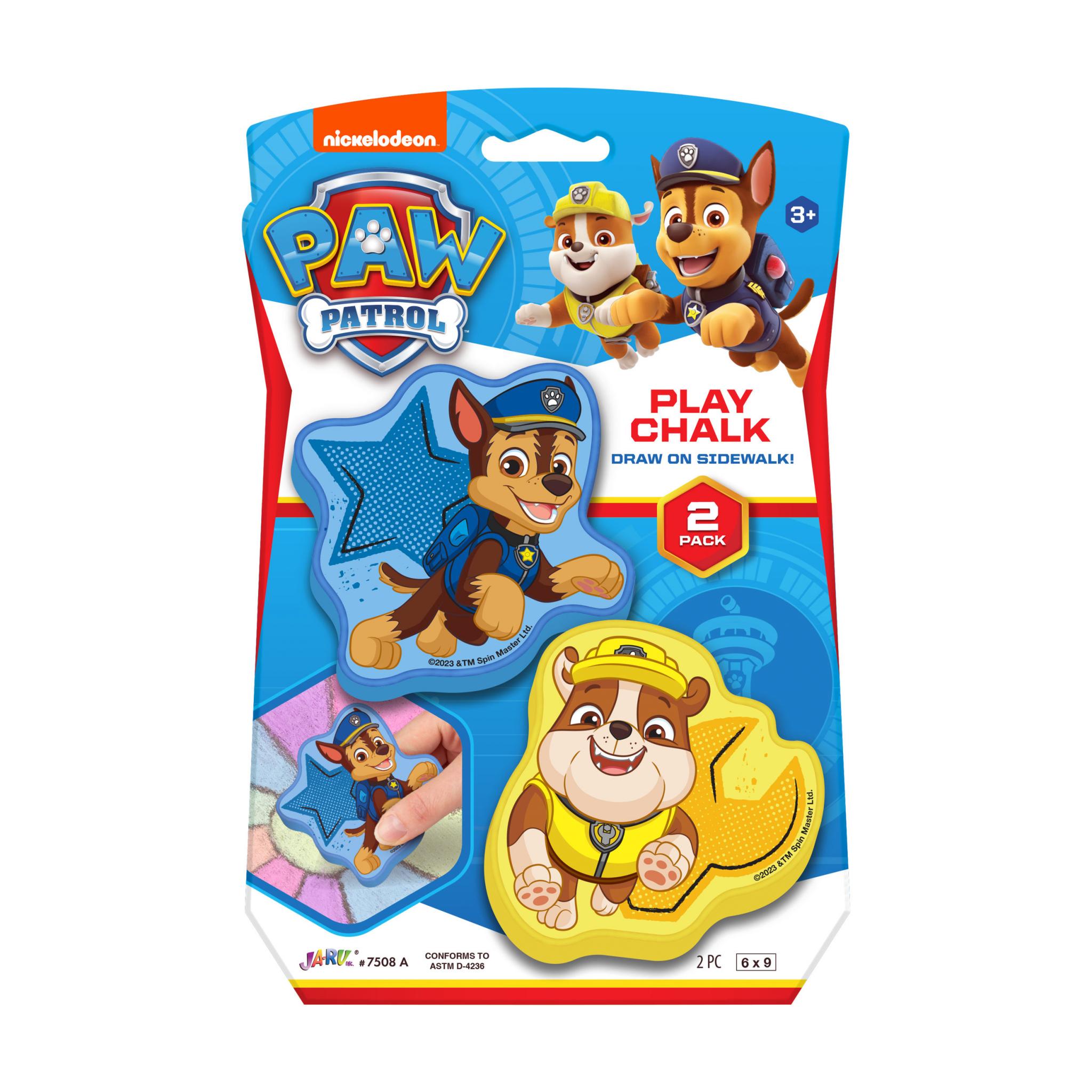 PAW PATROL CHALK 2 PK
