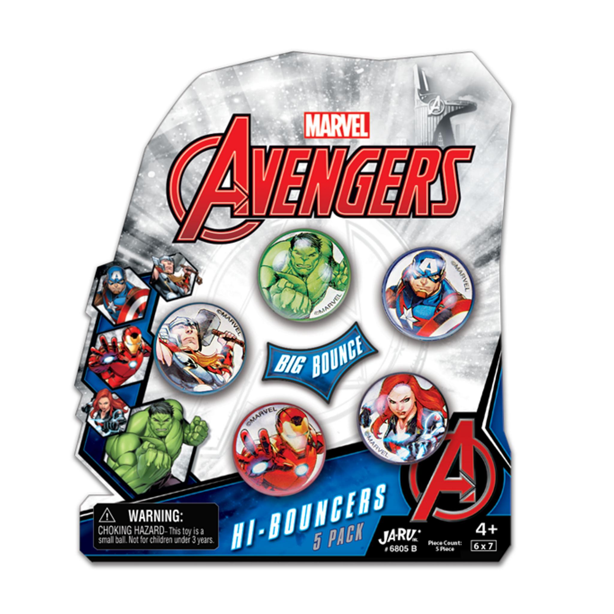 MARVEL HI BOUNCER 5 PK