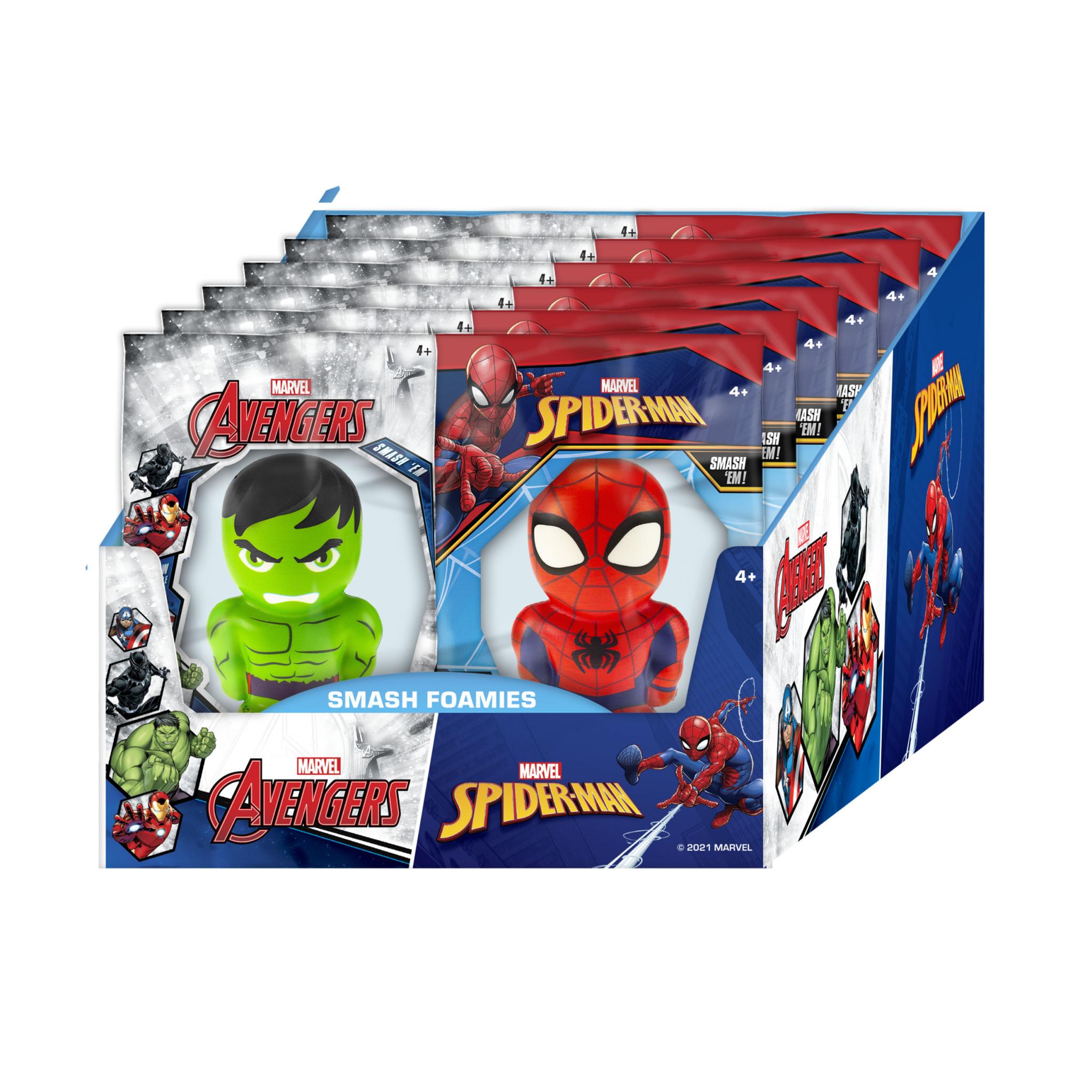 MARVEL SMH FOAMIES PDQ 12