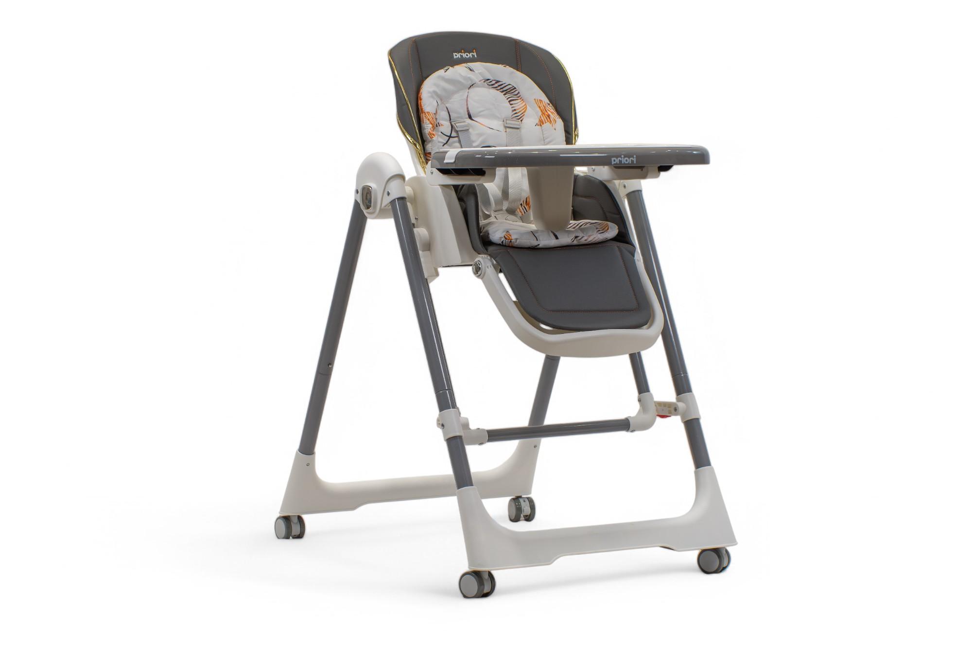 SILLA DE COMER GRIS