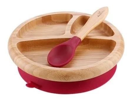 BAMBOO STAY PUT SUCTION BABY BOWL DIVIDED MAG