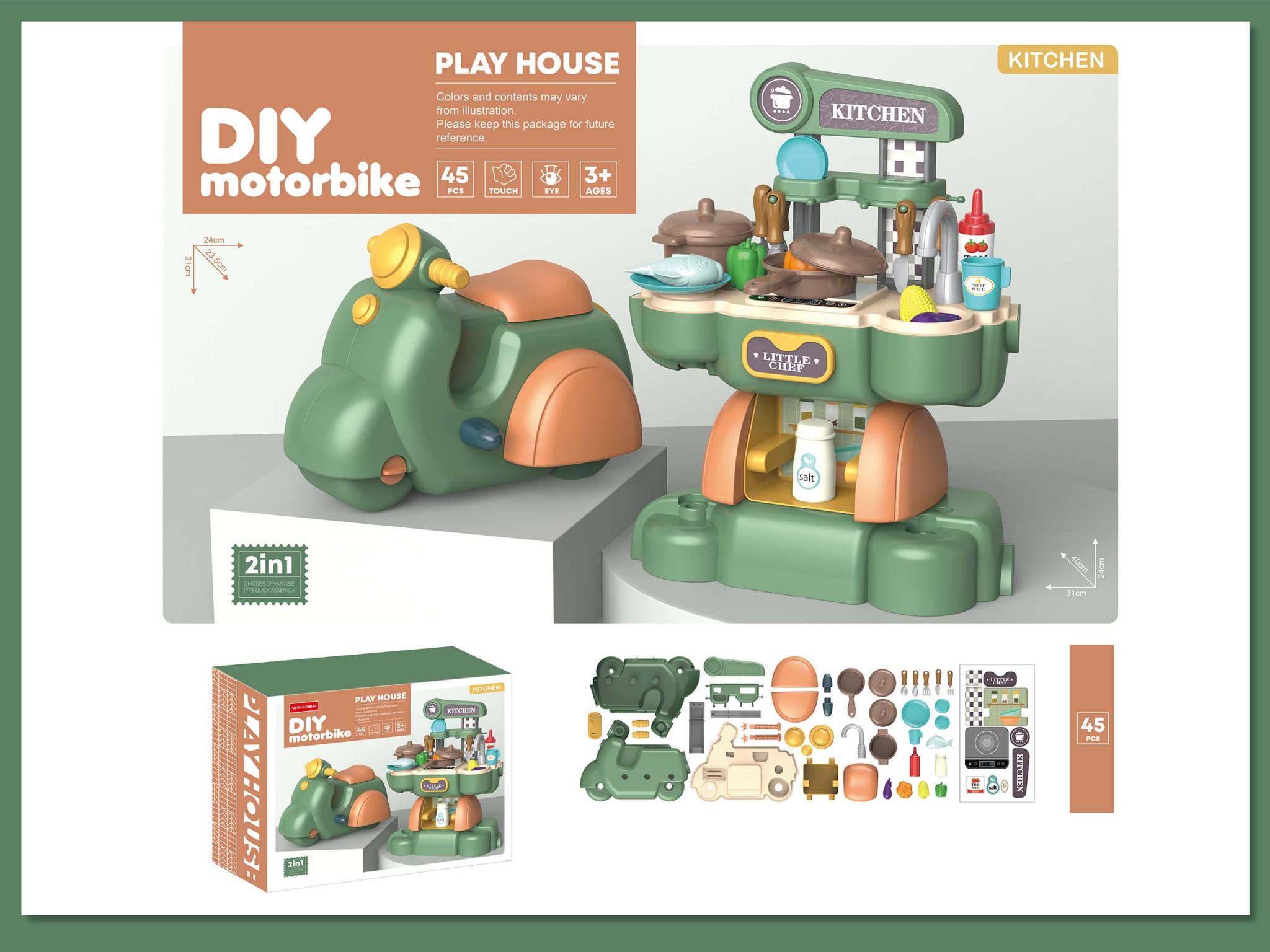 KITCHEN SET  45PCS