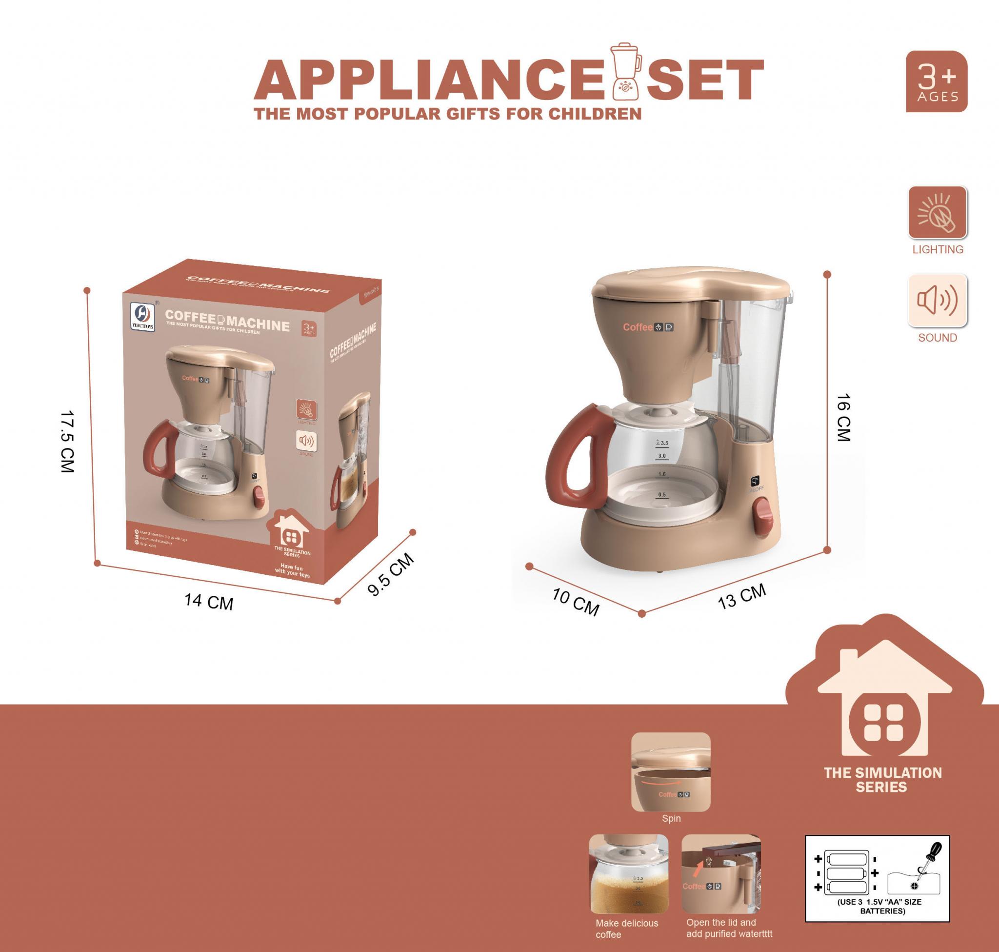 B/O HOME APPLIANCE WITH LIGHT AND SOUND