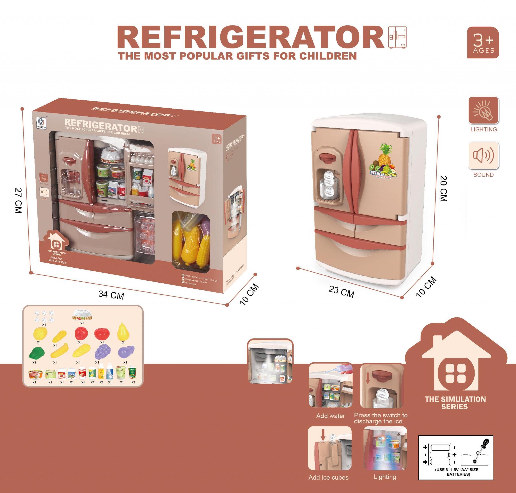 HOME APPLIANCE SET WITH LIGHT AND SOUND