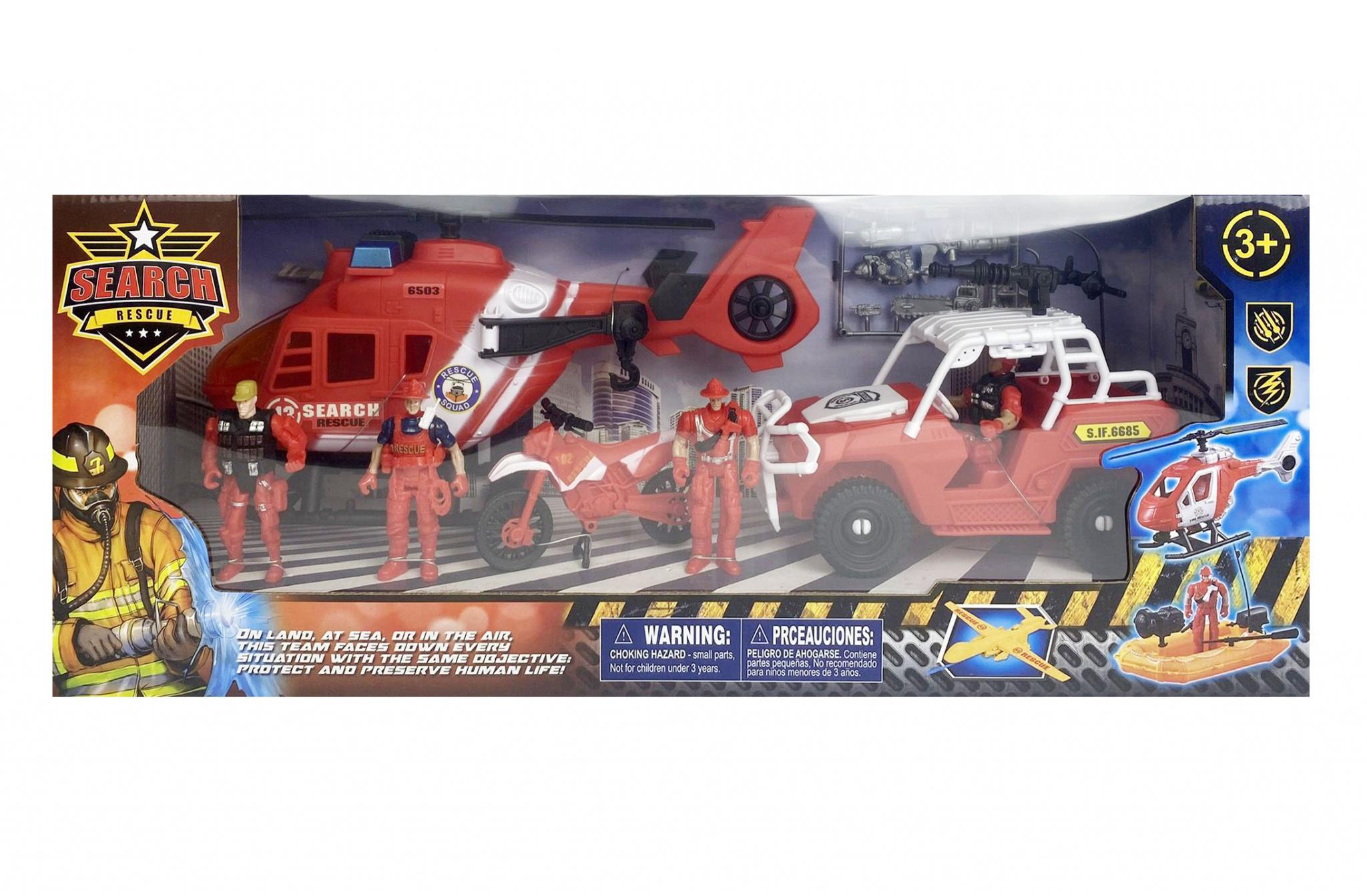 FIRE RESCUE PLAY SET