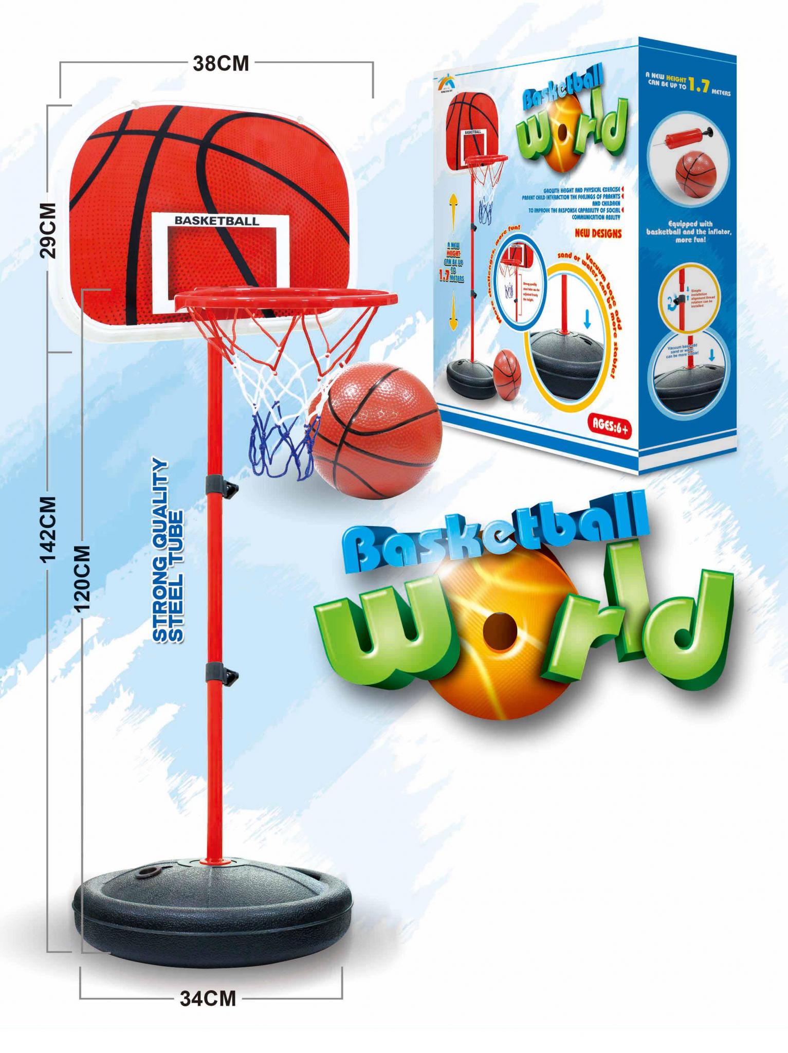 BASKETBALL BACKBOARD SET