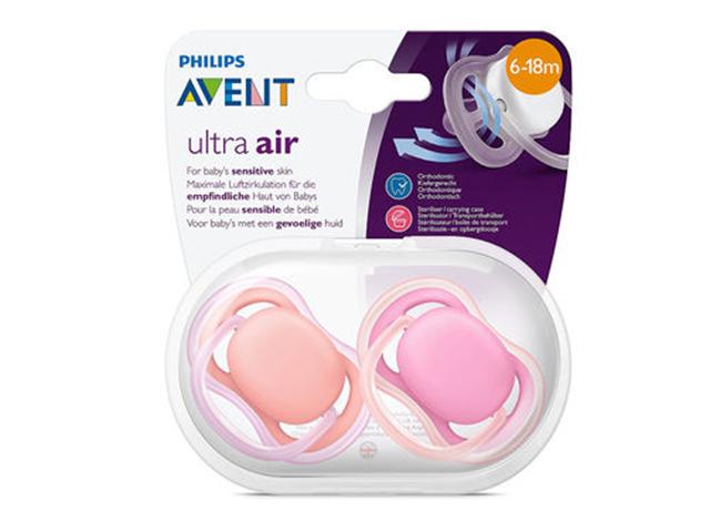 CHUPETES ULTRA AIR LISO 6-18 NENA X2