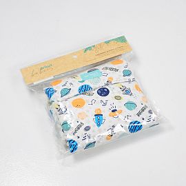 CAMBIADOR ESTAMPADO NAVES ESPACIALES BLANCO