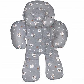 REDUCTOR GABARDINA ESTAMPADO GRIS CON NUBES
