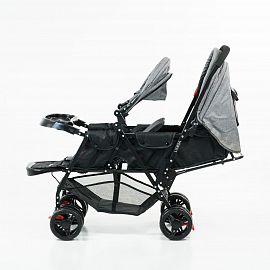 COCHE TANDEN LISBOA BLACK+GREY