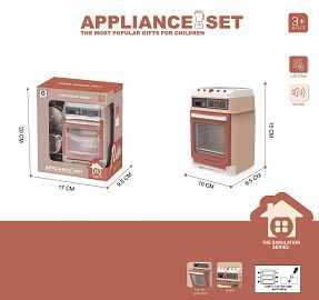 B/O HOME APPLIANCE WITH LIGHT AND SOUND  4PCS